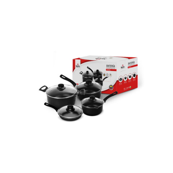 BATERÍA ANTIADHERENTE 8 PZAS